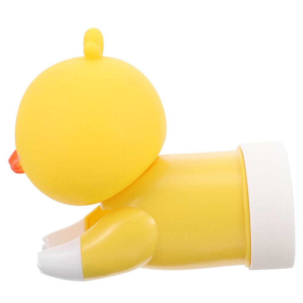 Yellow Vinyl Animal-Shaped Faucet Extender