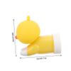 Yellow Vinyl Animal-Shaped Faucet Extender view 2