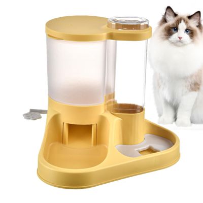 Huvqianu Automatic Pet Feeder and Water Dispenser Kit