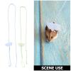 JOINPAYA 4-Piece Hamster Clothing and Adjustable Harness Set with Angel Wing Design view 3