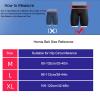 BXKF Hernia Belt for Men and Women with Compression Pads, Adjustable, Black, Large view 2