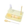 Reusable Baby Bottle Brush Set with Detachable Head and Organizer Case view 1