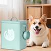 6L Dog Food Storage Container with Measuring Scoop view 3