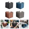 ZEPFJHE Premium PU Leather Square Tissue Box Cover view 2