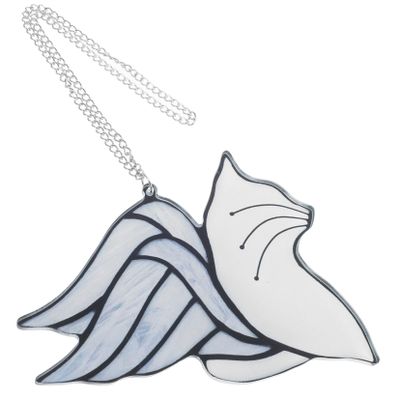Warmhm Cat Angel Design Sun Catcher