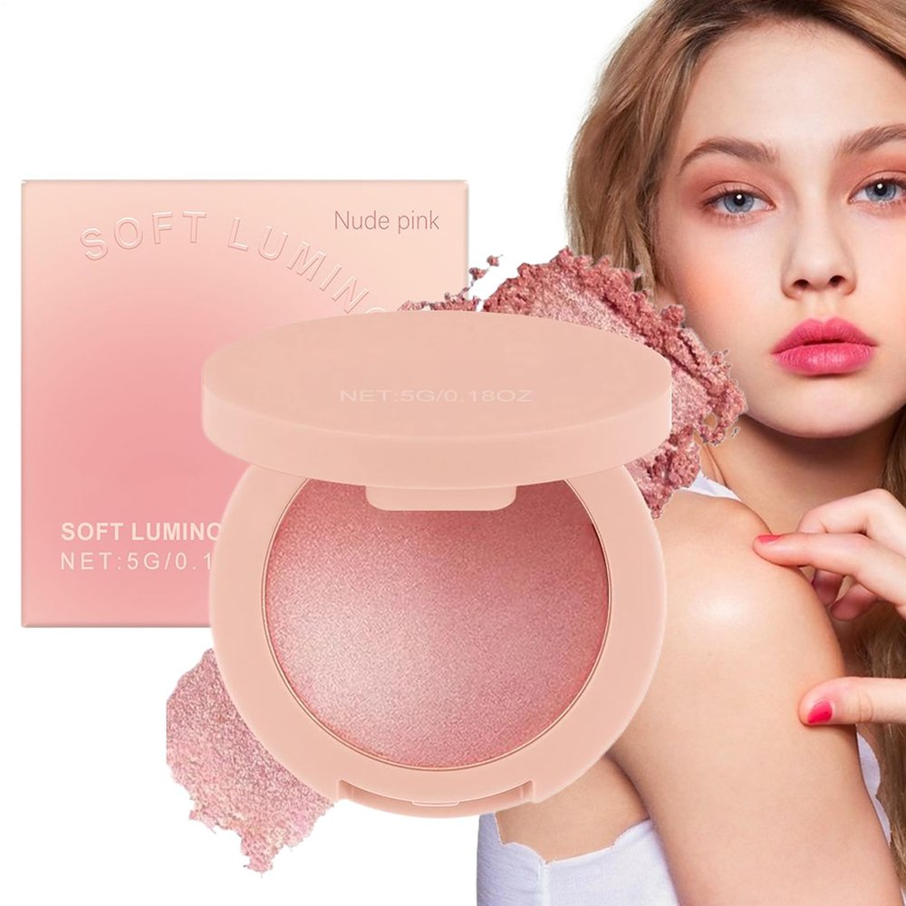 Pink Powder Blush for a Natural Complexion