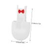 INOOMP Reusable Bird Diaper Cotton Adjustable with Bow for Small Parrots view 2