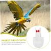INOOMP Reusable Bird Diaper Cotton Adjustable with Bow for Small Parrots view 4