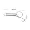 Gatuida 12-Pack Stainless Steel Spring Hooks for Rabbit, Chicken and Bird Cages view 2