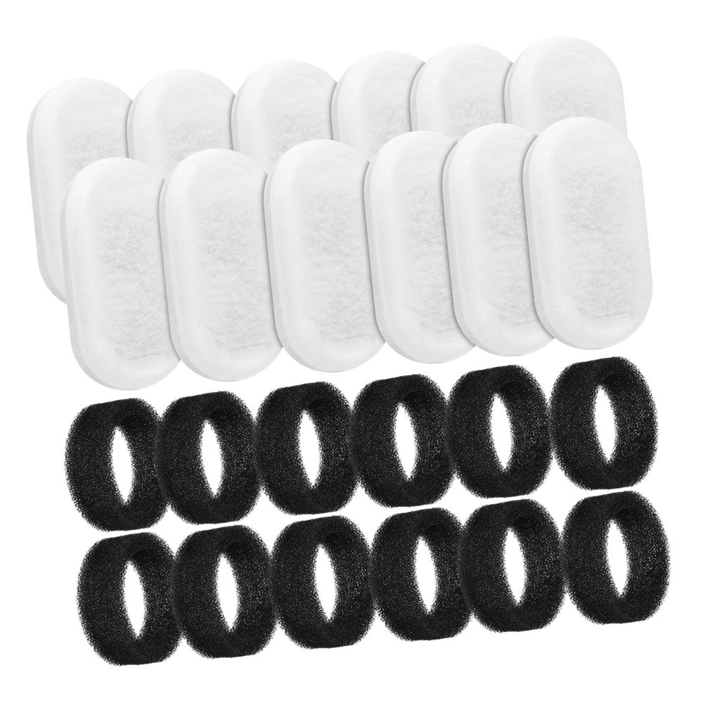 PENIKOKO Pet Fountain Filter Replacement Set with Sponge and Cotton