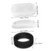 PENIKOKO Pet Fountain Filter Replacement Set with Sponge and Cotton view 2