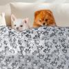 Paw Print Blanket view 2