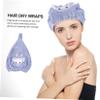 Beaupretty Quick-Drying Hair Turban Towel Cap, Highly Absorbent Coral Fleece, Cute Deer Design view 3