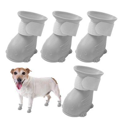 Dog Snow Boots, Non-Slip, Waterproof Winter Shoes for Small Puppies