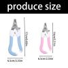 PANGBOER Dog Nail Clippers with File view 3