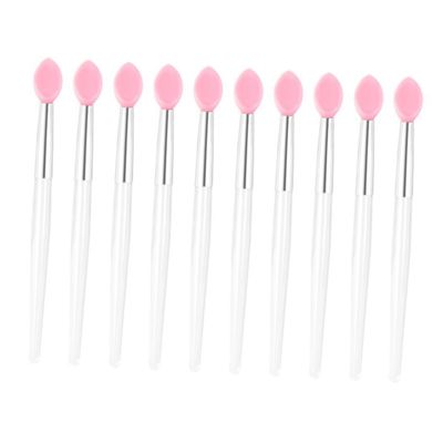 Silicone Lip Brush with Crystal Handle for Precise Application