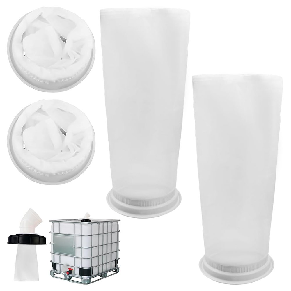 4 Pack IBC Lid Filters, 105mm Replacement Nylon Filters
