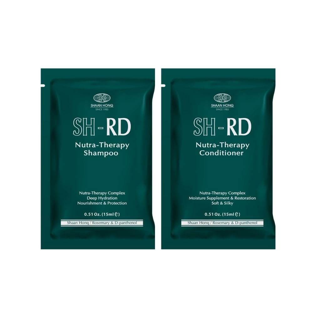 SH-RD Travel Shampoo & Conditioner Kit | Deep Repair for Damaged, Dry Hair