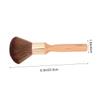 LRXIYODE Neck Duster Brush with Wooden Handle, Soft Bristles view 2