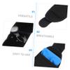 2-Pack Gel Cold Packs for Wrists with Straps, Black view 2