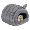 Toyvian Small Pet Bed, Canvas and PP Cotton, Cozy Hamster House view 1