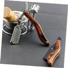 Veemoon Folding Wooden Razor and Beard Trimmer view 4