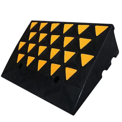 QICBYING Non-Slip Portable Rubber Curb Ramp, 2,700 kg Capacity