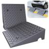 Non-Slip Portable Rubber Curb Ramps, 2-Pack, 50 × 50 × 14 cm view 1