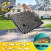 Non-Slip Portable Rubber Curb Ramps, 2-Pack, 50 × 50 × 14 cm view 2
