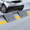 Non-Slip Portable Rubber Curb Ramps, 2-Pack, 50 × 50 × 14 cm view 4