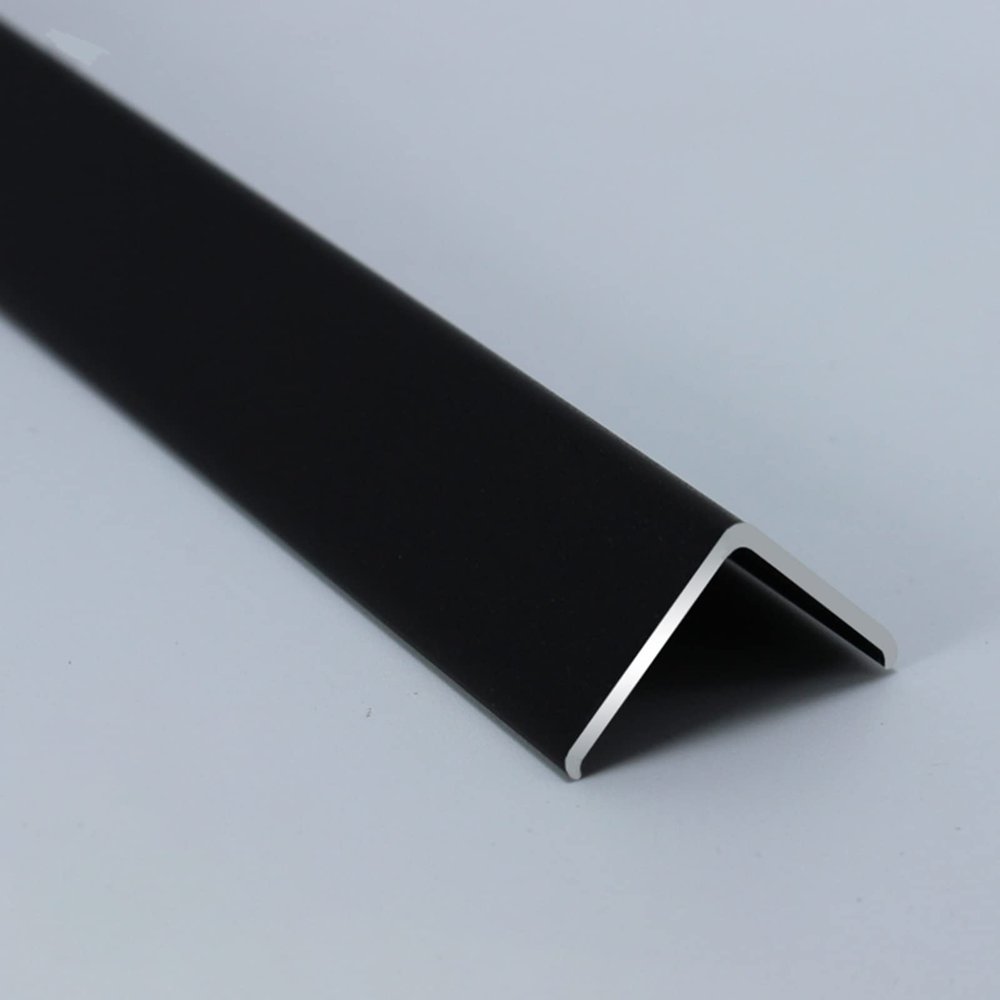 Self-Adhesive Aluminum Wall Edge Protector, Matte, 100 × 2 cm