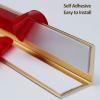 Self-Adhesive Aluminum Wall Edge Protector, Matte, 100 × 2 cm view 2