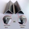 Self-Adhesive Aluminum Wall Edge Protector, Matte, 100 × 2 cm view 4