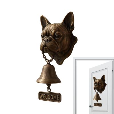 Outdoor Dinner Bell Vintage Farmhouse Welcome Sign