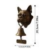 Outdoor Dinner Bell Vintage Farmhouse Welcome Sign view 2
