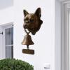 Outdoor Dinner Bell Vintage Farmhouse Welcome Sign view 4