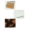 5.71-Inch Travel Makeup Mirror, Coffee Grounds view 4