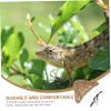 TOYANDONA Seaweed Hammock for Bearded Dragons, Brown, Small Reptile Accessory view 4