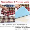 Hearda Washable Waterproof Incontinence Bed Pad, Red, 150 x 180 cm view 4