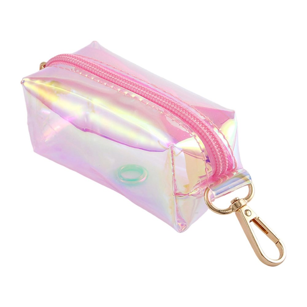 Portable Reflective Pet Waste Bags with Integrated Scoop Holder and Leash Clip