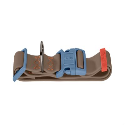 Hunter Dog Collar Havanna, Taupe/Smoke Blue