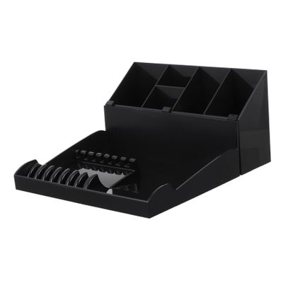 DECOMELODY Hair Tool Organizer Storage Box with Sturdy Tray