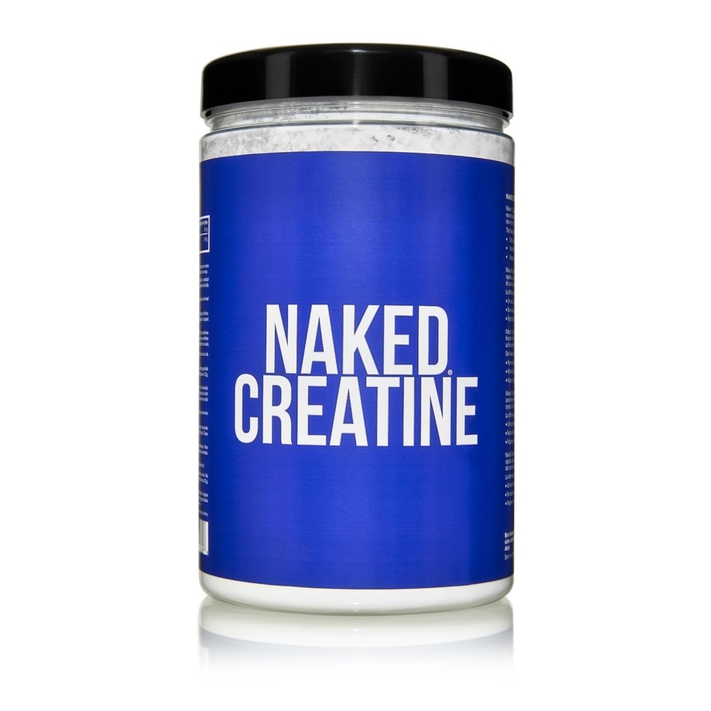 NAKED Pure Micronized Creatine Monohydrate Powder, Unflavored, 500 g – Vegan, Non-GMO, Gluten-Free, Soy-Free, No Additives, Supports Muscle Growth & Strength, 147 Servings