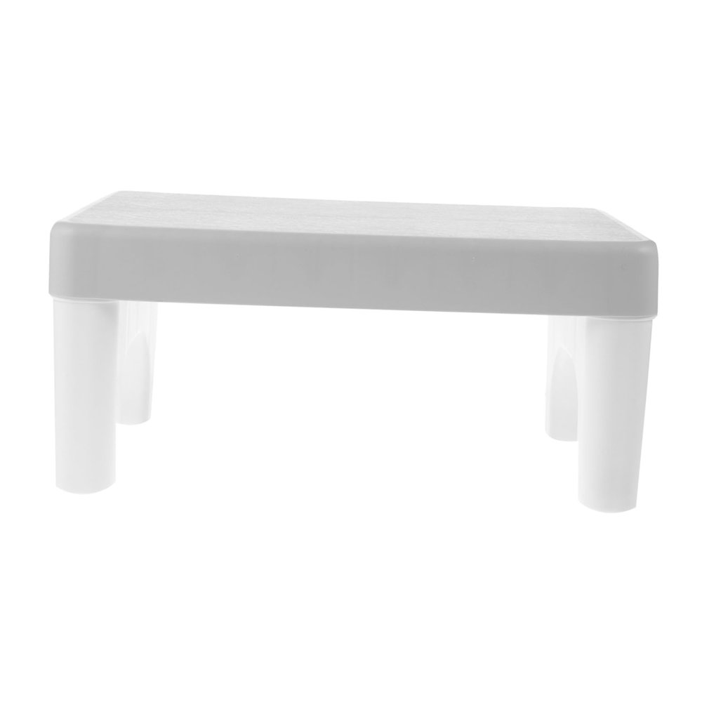 Homoyoyo PP Toilet Stool, Non-Slip, High Load Capacity