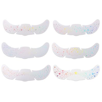 Glitter Facial Freckles, 6 Sheets, Adhesive Face Decorations