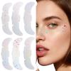 Glitter Facial Freckles, 6 Sheets, Adhesive Face Decorations view 3