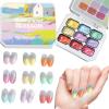 Nail Art Painting Gel | 9-Color Gradient Gel, No-Wipe, Long-Lasting French Manicure view 1