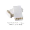 DECOMELODY 75 Printed Paper Napkins, Six-Fold, Disposable view 2