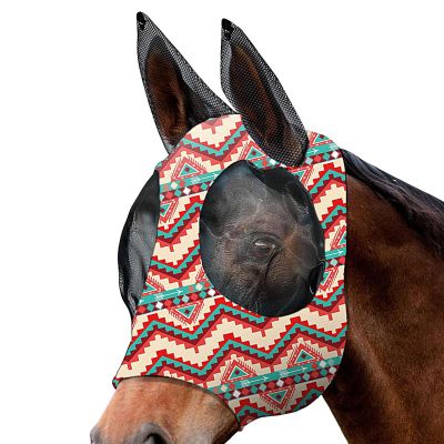 Fly Mask with Mesh Netting
