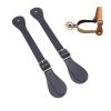 Leatikall Leather Spur Straps view 2